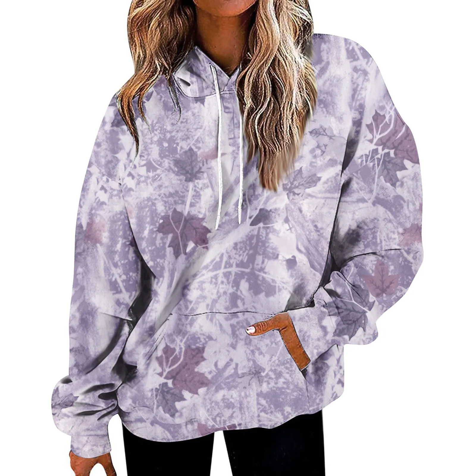

Women's Solid Color Sweatshirt Long Sleeve Round Neck Casual Comfortable Loose Lightweight Women's Sweatshirt 2023
