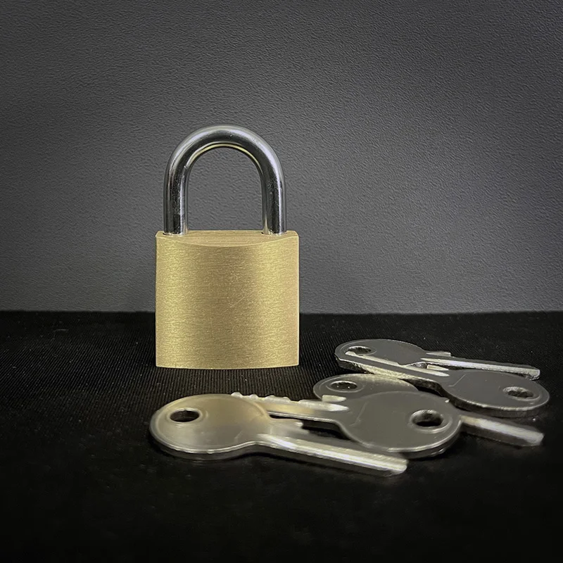 디럭스 매직 ESP 슈퍼 정신 잠금 올바른 키 황동 자물쇠 5 키 매직 트릭 magia Gimmicks 예측 환상 소품