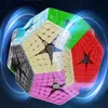 YuXin Huanglong 6X6 Dodecahedron Magic Cube Stickerless Speed 12 Faces Megaminx Puzzle Cubo Magico Toys Gifts For Children 2