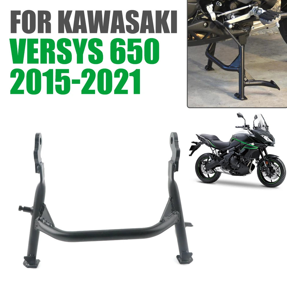 

For KAWASAKI Versys 650 Versys650 2015 - 2021 2020 Motorcycle Kickstand Center Parking Stand Middle Large Bracket Holder Support