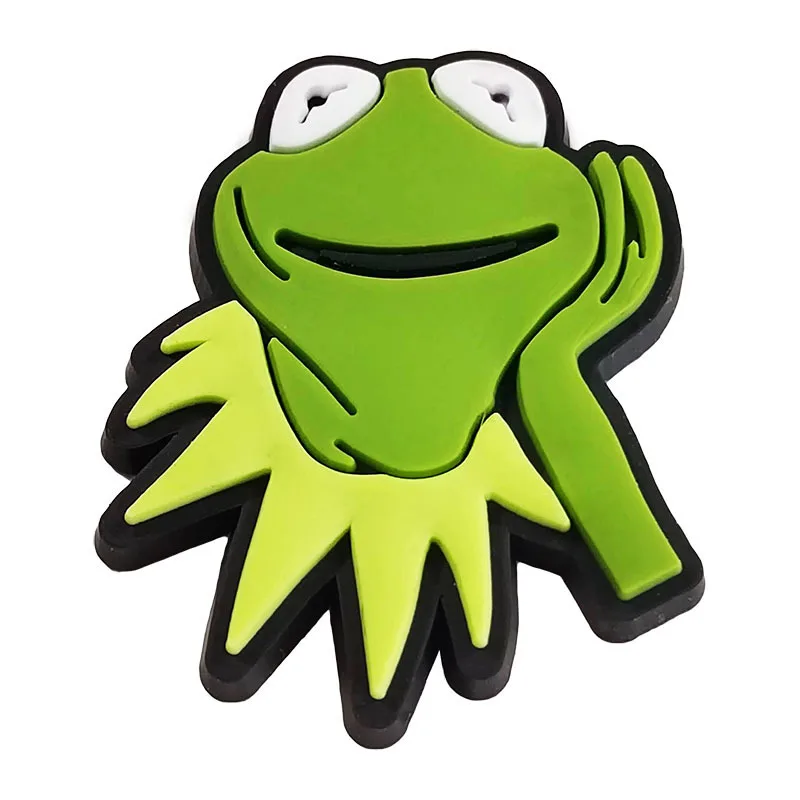 Whimsical Frog Shoe Charms for Clogs and Accessories