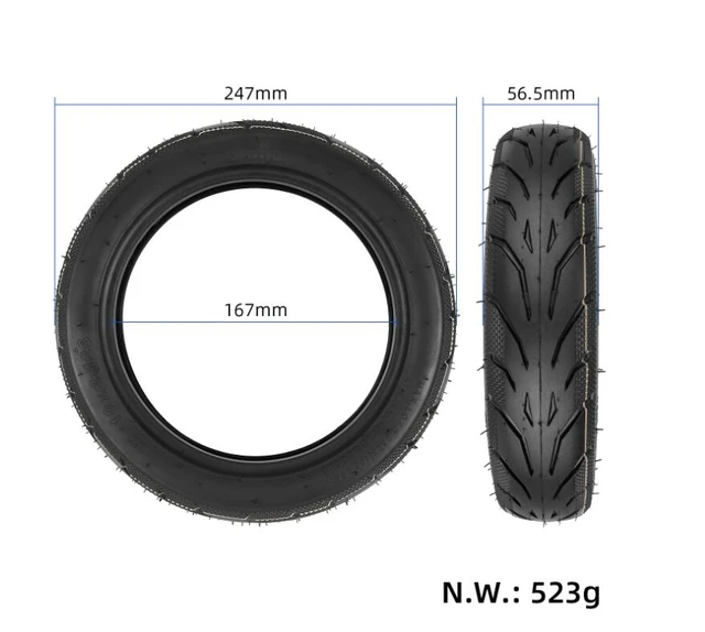 10x2.125 Inner Tube & Tyre For Ninebot-Segway Electric-Scooter  F20/F25/F30/F40