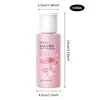 Liquid Makeup Remover 3 in 1 Sakura Facial Cleanser & Makeup Remover Gentle Exfoliation for Eye Lip & Face Makeup Gentle 6