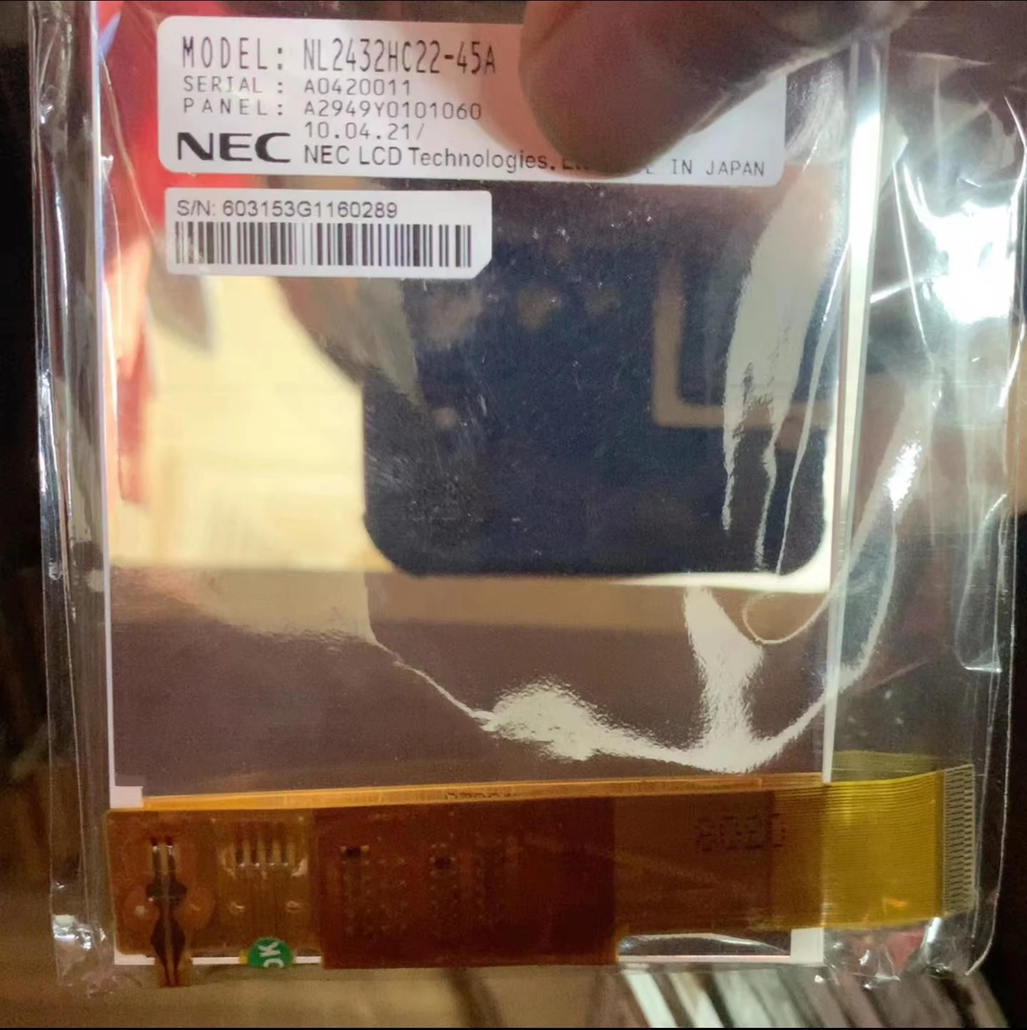 

New And Original 3.5-inch NL2432HC22-45A LCD Display is Free of Freight For LCD Screen Replacement