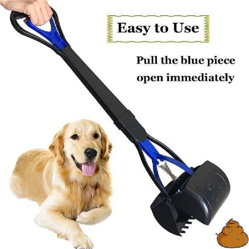 Pooper Scooper Voor Hond Kaak Klem Zware Lange Handvat Kak Scooper Voor Grote Medium Kleine Hond Kat Voor gras Grind Pick Up