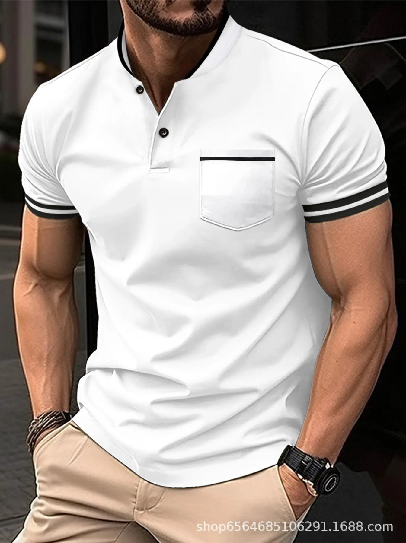 Camisa De Manga Larga A Cuadros Para Hombre, Camisa Informal Cepillada