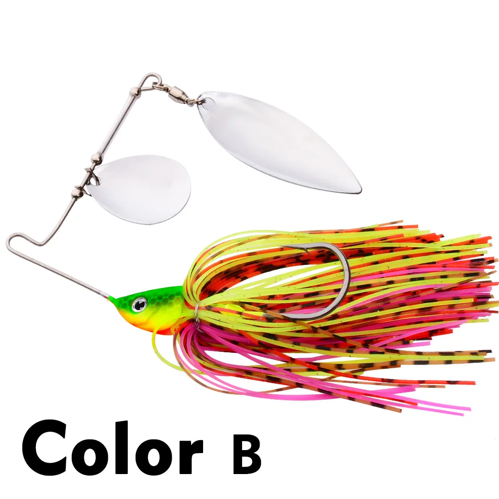 15G 20G Metalen Aas Hard Vissen Lokken Spinnerbait Snoek Draaibare Vis  Tackle Wobbler Vissen Spinner Lepel Voor Snoek Babbelaas - AliExpress