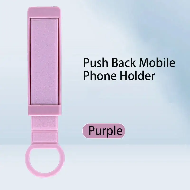 1pc Luxurious Universal Wrist Band Cell Phone Bracket Portable Finger Grip Mobile Phone Holder Sticked Socket Stand Strap - Image 12