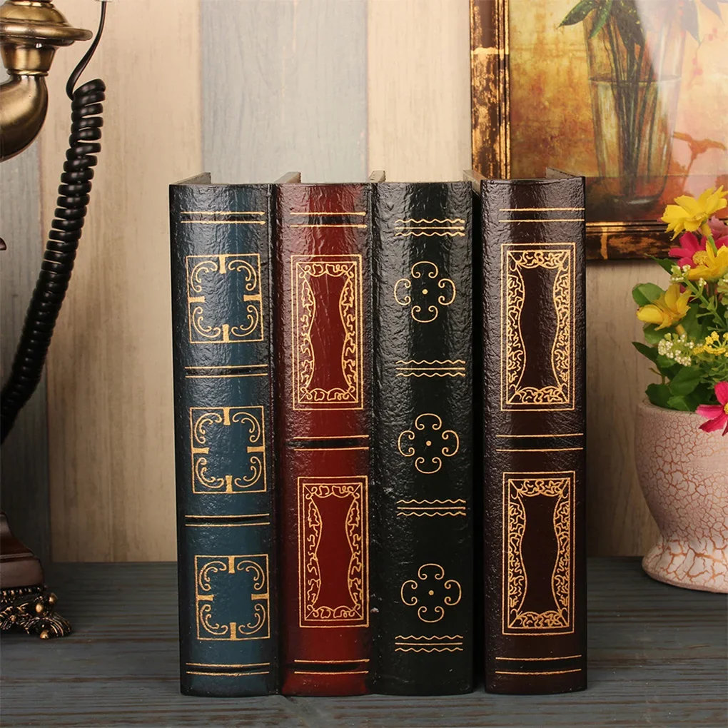 Retro Fake Book Storage Box 5
