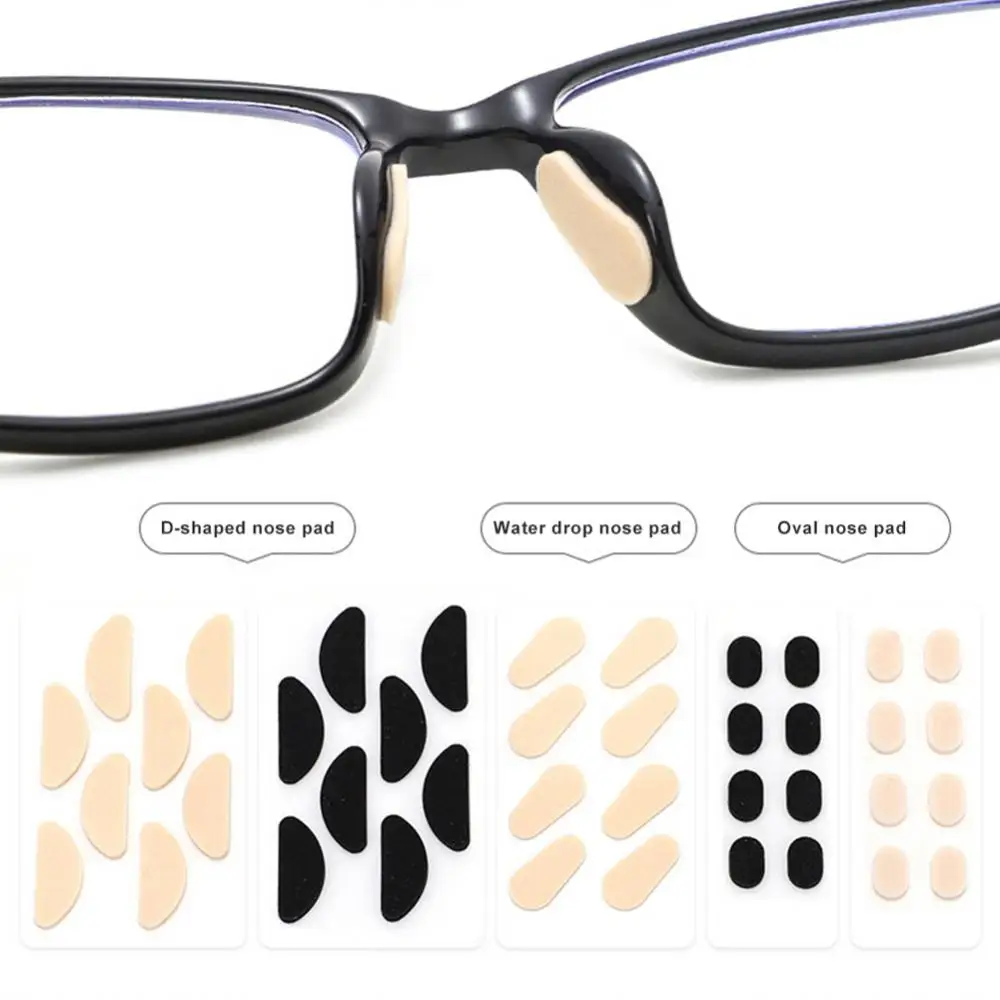 4 Pair Nose Pads Soft Foam Adhesive Eyeglass Nose Pads Stick On