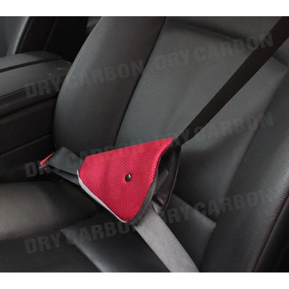 Car Safe Fit Seat Belt Adjuster Triangle Child Car Safety Belt Adjuster Children Resistant Safety Seat