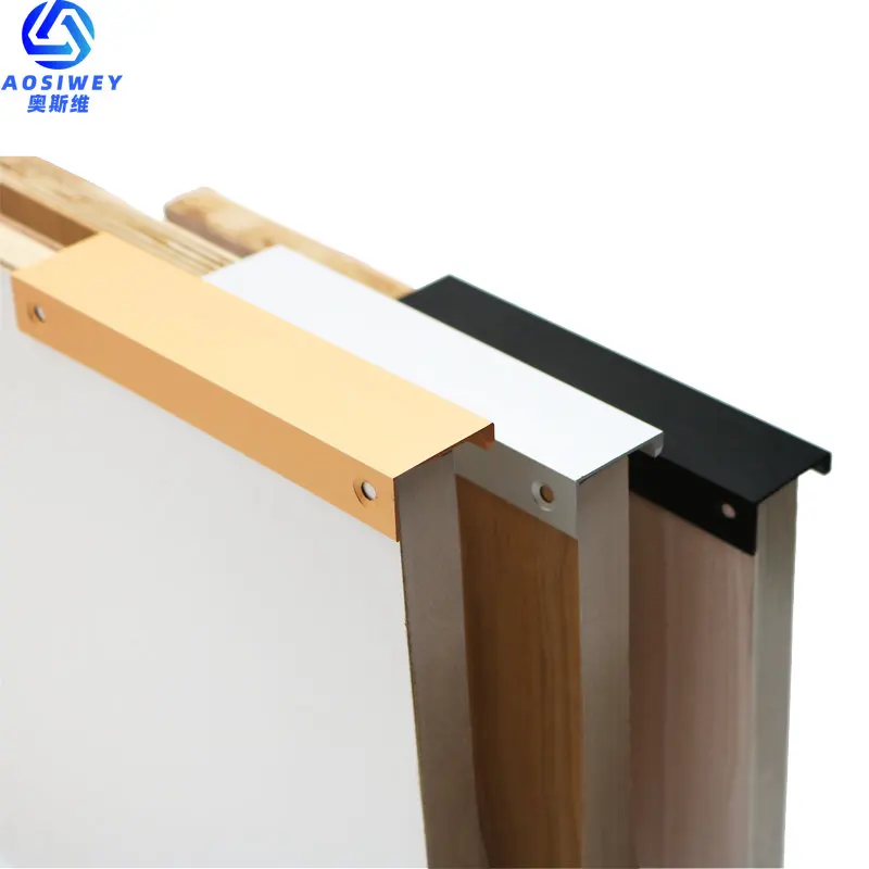 Furniture Handles Kitchen Door Handles Cabinet Pulls Drawer Knobs Hidden Handles Stainless Steel Kitchen Cupboard