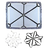 12 Clips Fixed Holder Adjustable Elastic Bed Sheet Holder Mattress Clip Fasteners Cover Blankets Grippers Fixing Non-Slip Strap 3