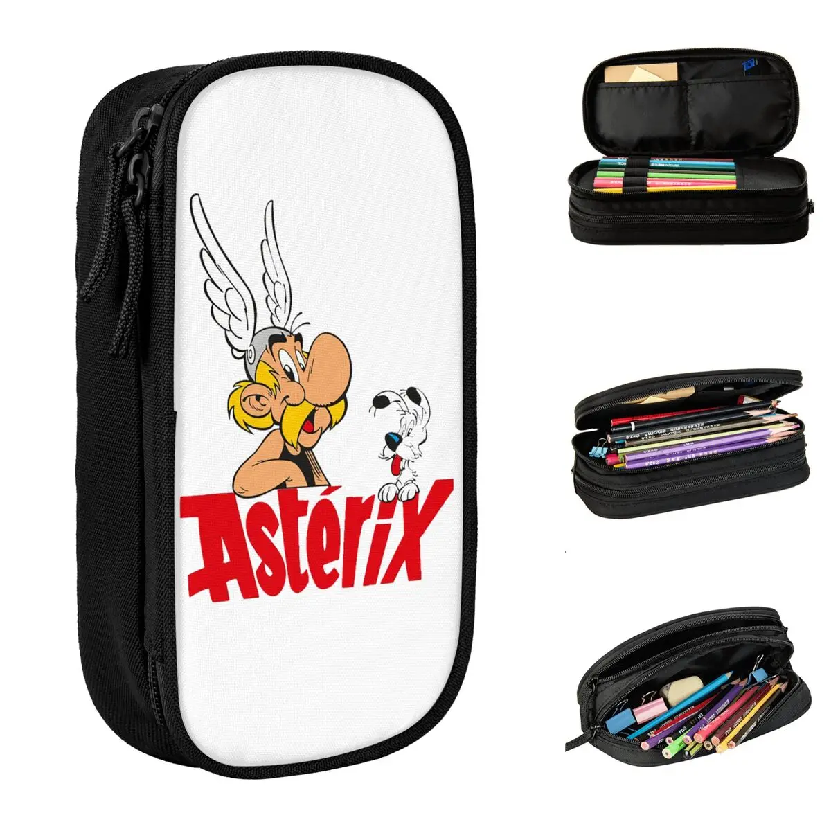 

Карандаш Dogmatix и Asterix, двойной слой, большой емкости, для школы Asterix и Obelix, фотокарандаш, канцелярские товары, отличные подарки