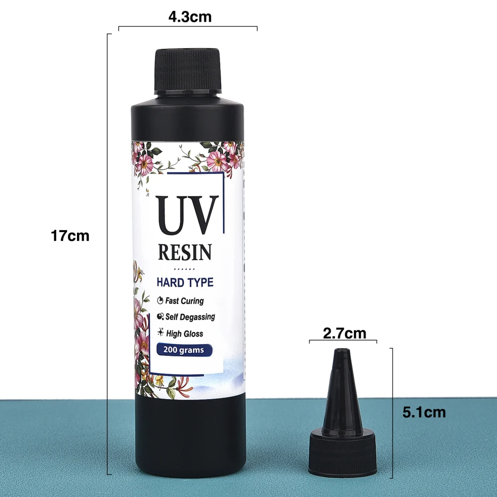 Sf1110c2350b84ed1af219b3990bc1010H 20g/50g/100g/200g/500g/1000g UV Epoxy Resin Glue DIY Jewelry Making High Transparency Fast Drying High Hardness Glue UV Lamp