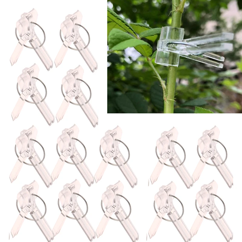 Plant Clips Plastic Plant Clips 100Pcs 15x35MM
