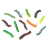 5-15PCS/Set Mini Simulated Caterpillar Prank Animals Model Crawling Insect Action Figures Educational Toys For Kids and Friends 1