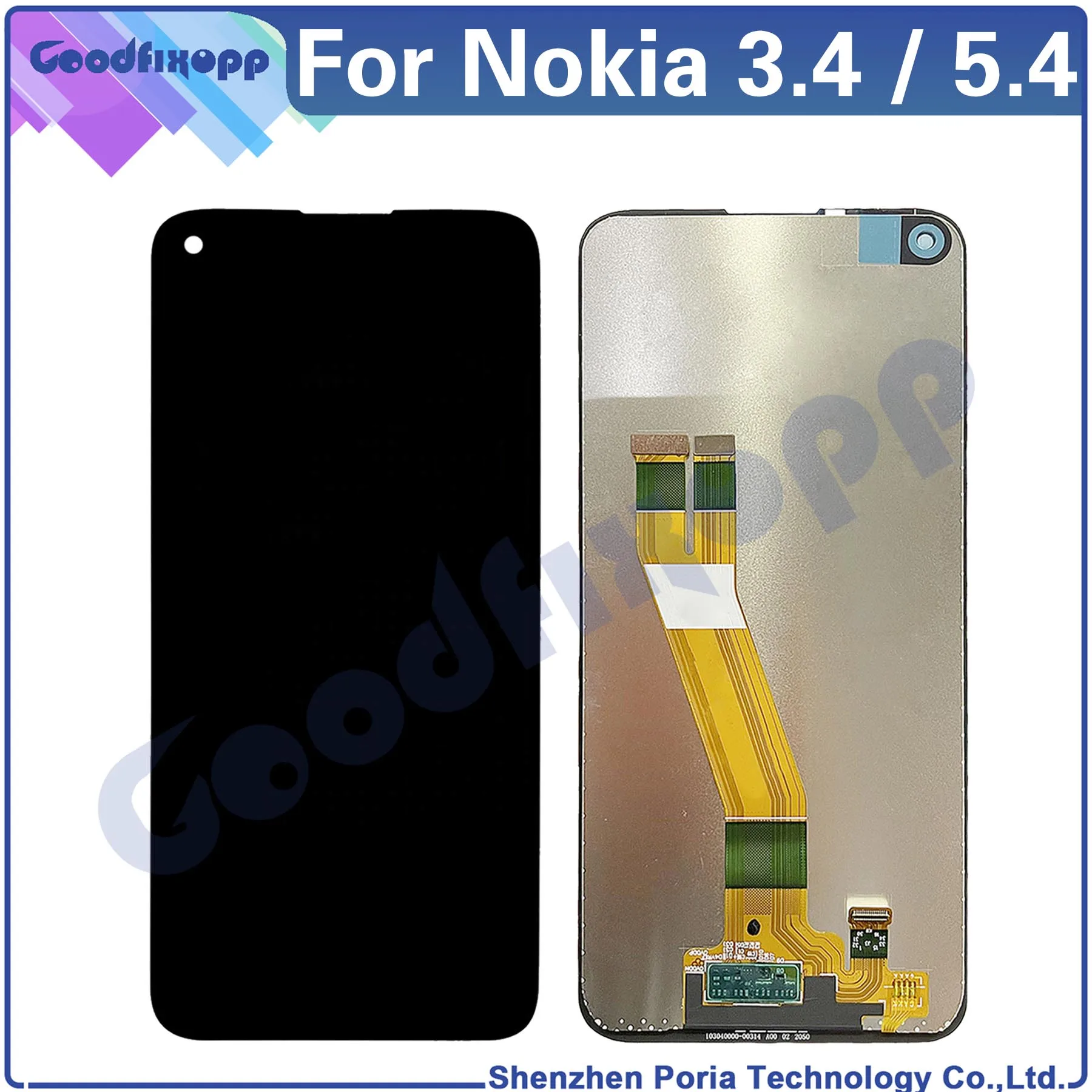 

ЖК-дисплей для Nokia 3,4 5,4 TA-1288 TA-1285 TA-1283 TA-1333 TA-1340 TA-1337 TA-1328 TA-1325, сенсорный экран с дигитайзером в сборе