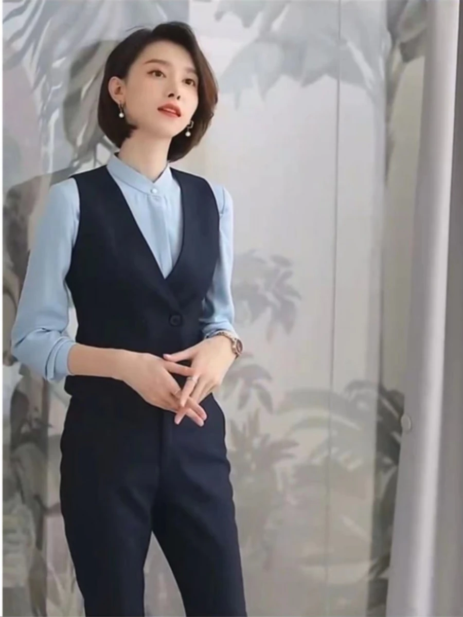 Chalecos Trajes Uniformes Mujer Uniforme Formal Chalecos De