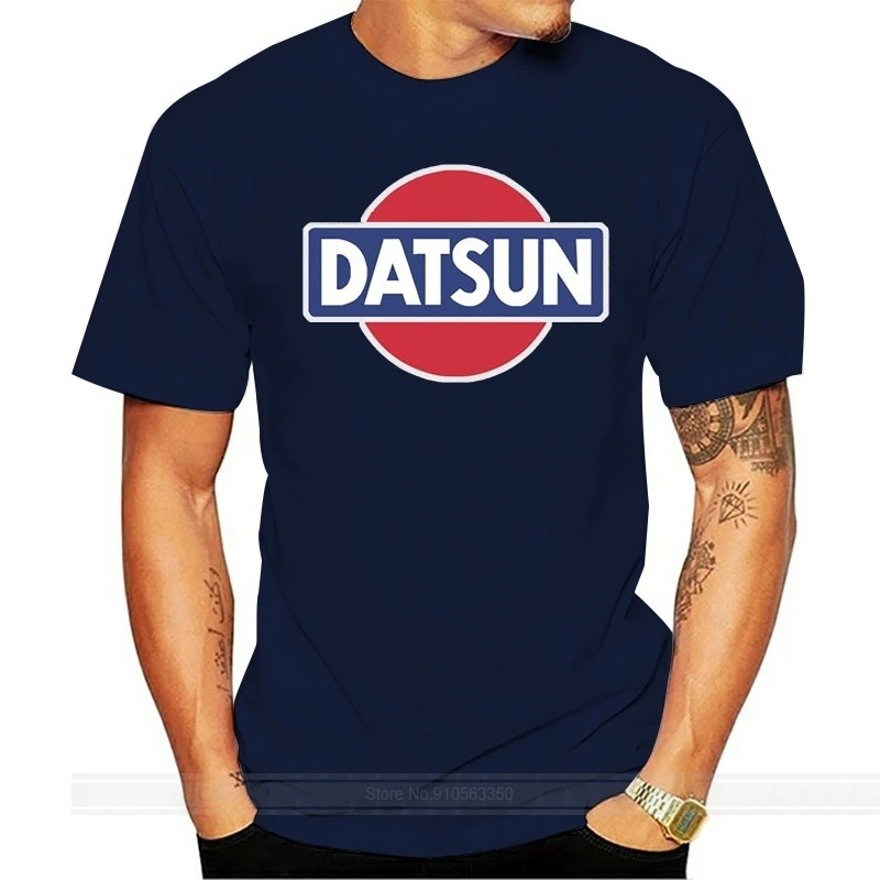 

Футболка Datsun серая с логотипом в стиле ретро, мужские топы, одежда, хлопковая футболка, мужская летняя модная футболка европейского размера