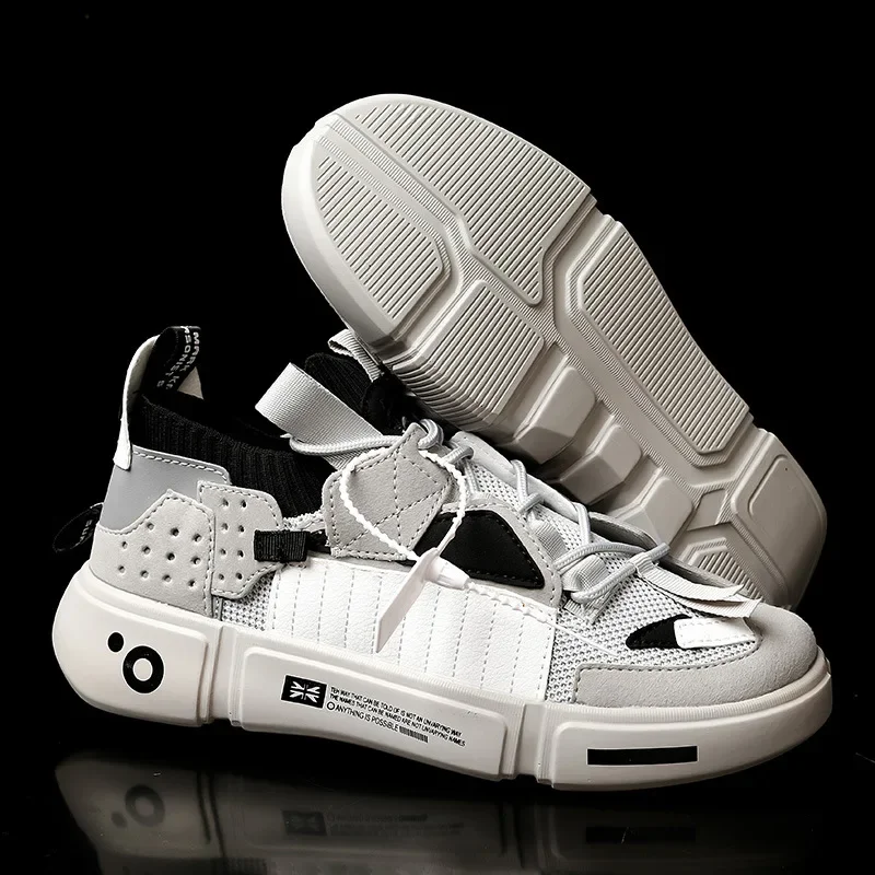 

Men's and women's couple shoes spring and fall hundred ins trend sports shoes female fashion casual mesh daddy shoes