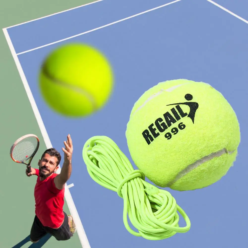Tennis Rebound Ball High Elasticity Reliable Single Trainer Tennis Trainer Practice Ball for Sports