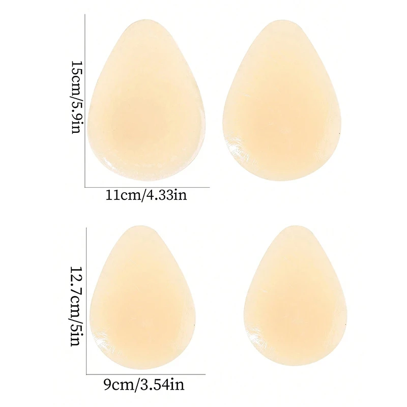 Waterdrop Shaped Silicone Nipple Covers Image 5