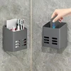 Bathroom Shelf Makeup Storage Organizer No Drill Toiletries Shelves Wall Mount Comb Skin Care Product Rack Bathroom Accessories 1