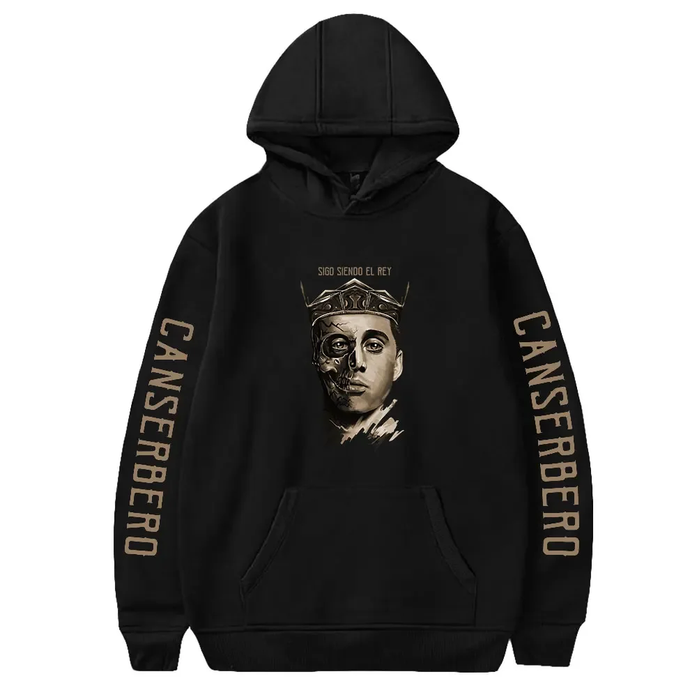 

Canserbero Hoodies Sigo Siendo el Rey Album Merch Print Unisex Fashion Casual Sweatshirts