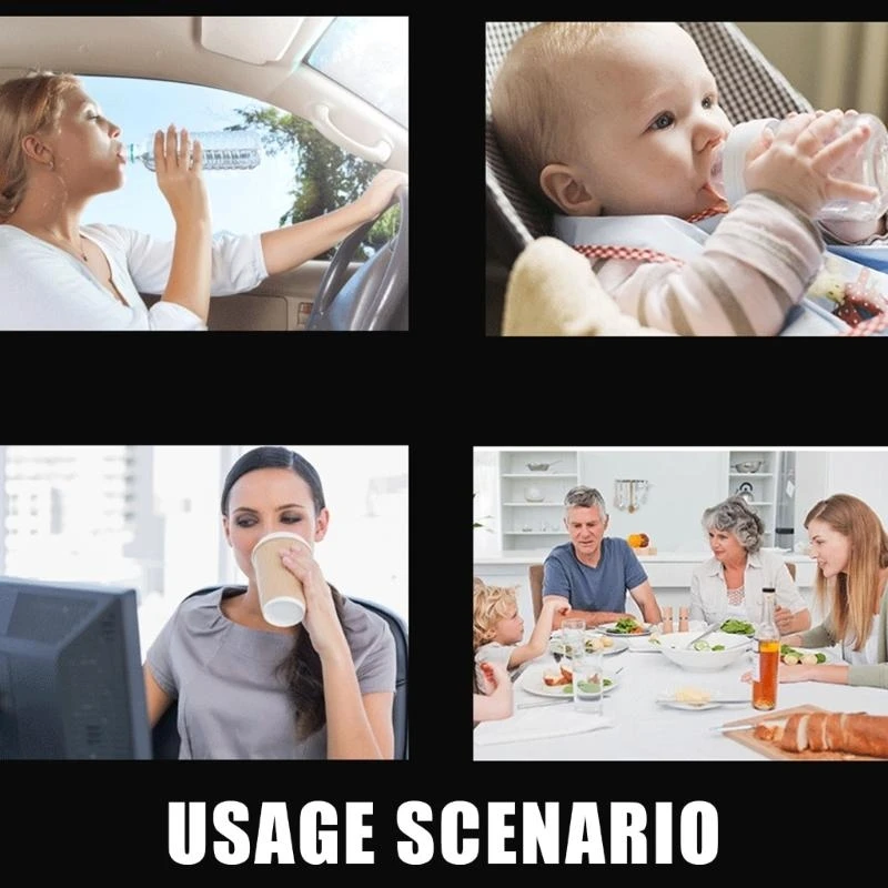 빠른 온도 조정 편리한 컵 홀더가있는 A2BF 에너지 절약 자동차 머그잔