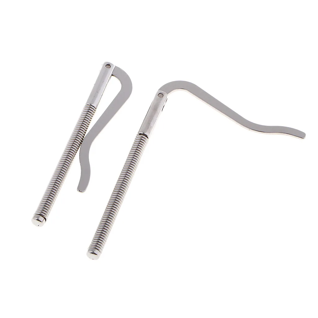 5Pcs Metal Bifold Money Clip Bar Wallet Replace Parts Spring Clamp Holder 90mm Silver