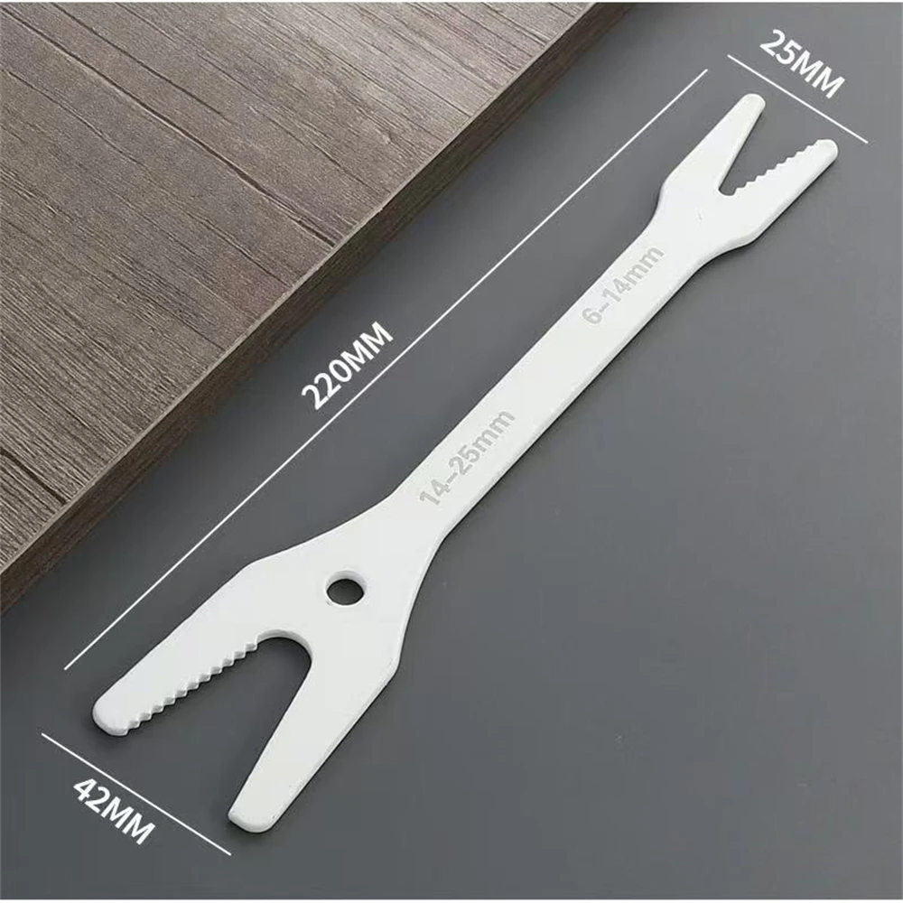6–25 mm Universal-Torx-Schraubenschlüssel, selbstspannend, verstellbar, Brillenschlüssel, Brett, Doppelkopf-Torx-Schraubenschlüssel, Handwerkzeuge für die Fabrik – Detail 7