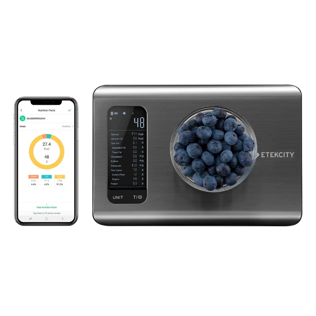 Etekcity Kitchen Scale, Digital food scale in Grams and Ounces for