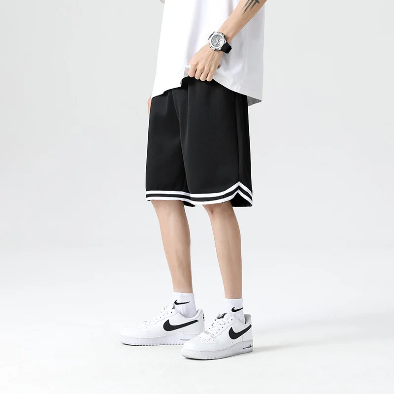 2023 New Summer Men's Shorts Thin Boys' Capris Good Quality Trendy Pants Casual Pants Basketball Pants Breathable 5