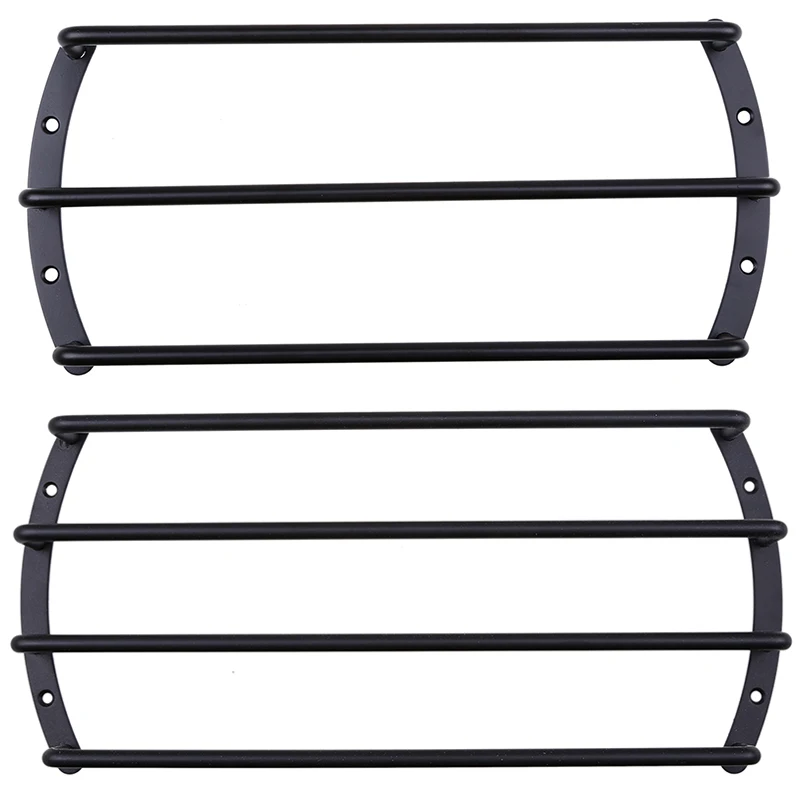 Audio Speaker Grille Cover Car Accessories Audio Speaker Subwoofer Protector Grille Cover Trim Decorative Metal Matte Black Spray-paint Fit For Auto Truck