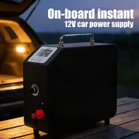 Chauffe-eau sans réservoir au propane portable, rechargeable, batterie et pompe DC12V pour douches de camping en plein air et camping-car 3