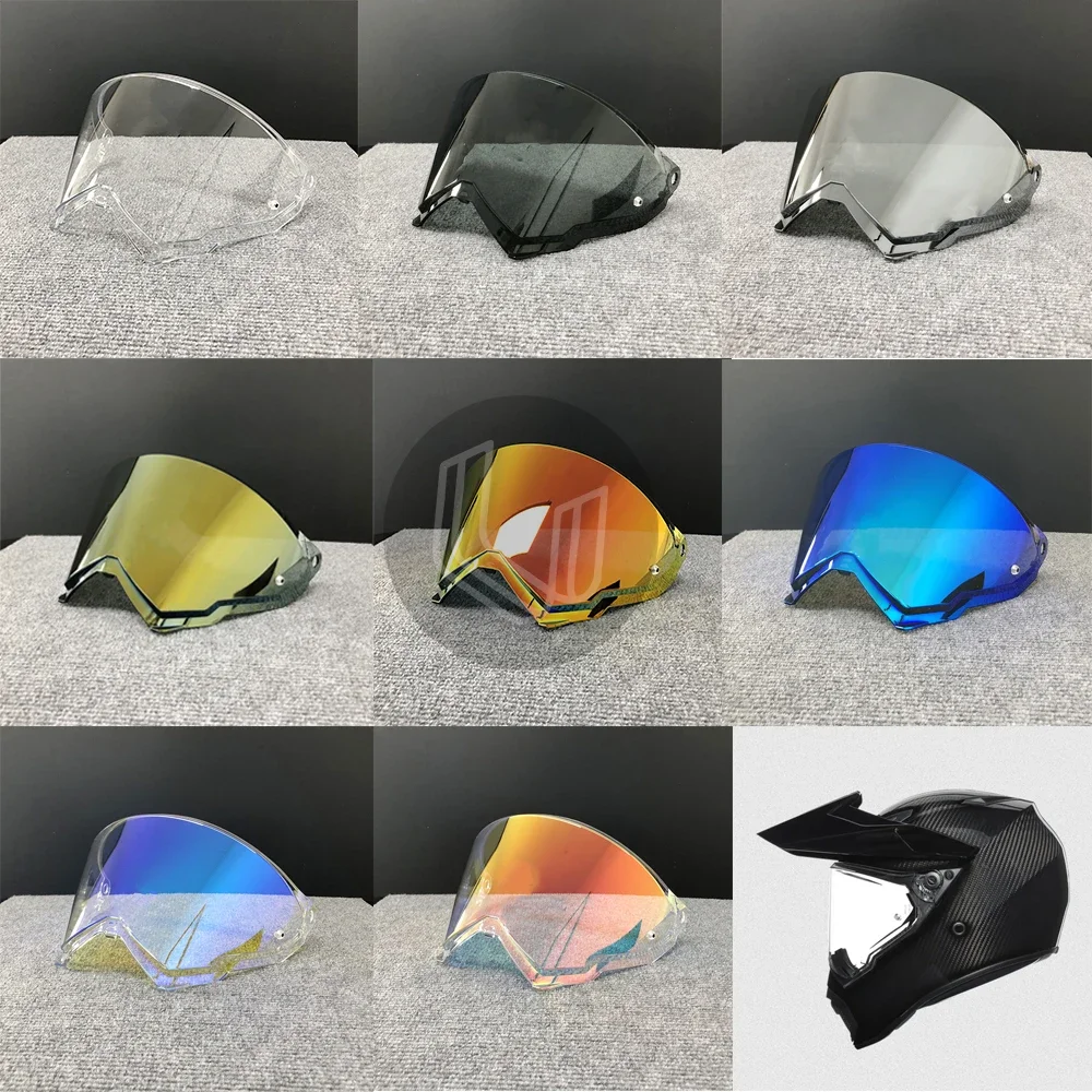 Visiera Parasole Per Casco Da Moto Lente Adatta Per Visiera Per Casco Agv Ax9