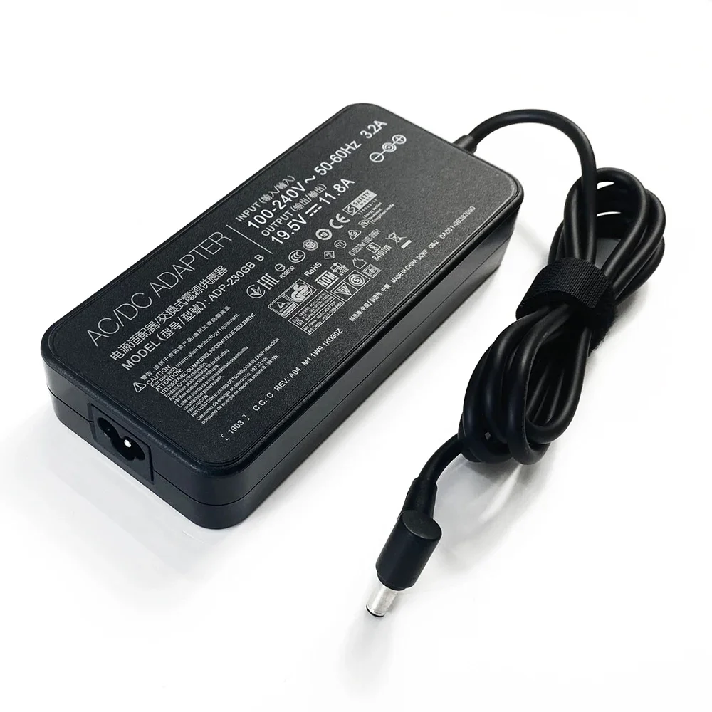 노트북 AC 어댑터 충전기, Asus Rog Strix GL703GS GL704GV, GU502LV, GM501GS, GL731GV, GU502LU, GL531GU, GL504GM, GL731GU, 19.5V