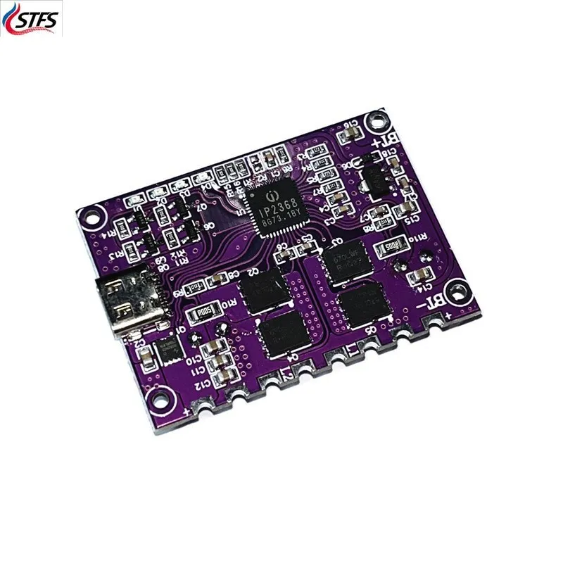 

IP2368 Bidirectional 100w Fast Charging Module Buck-Boost Type-c Interface 4S Lithium Battery High-Power Fast Charging Board