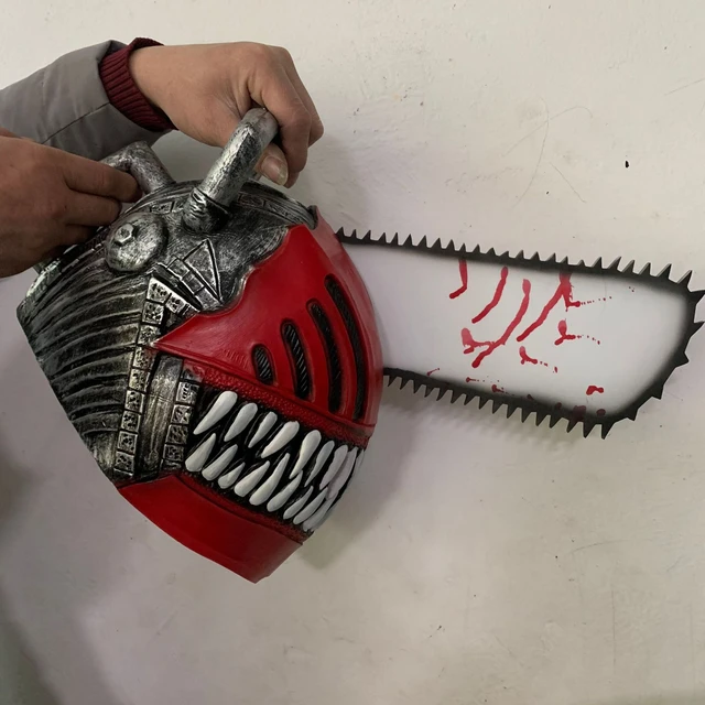 Chainsaw Man Denji Chainsaw Head Cosplay Prop Buy - AliExpress