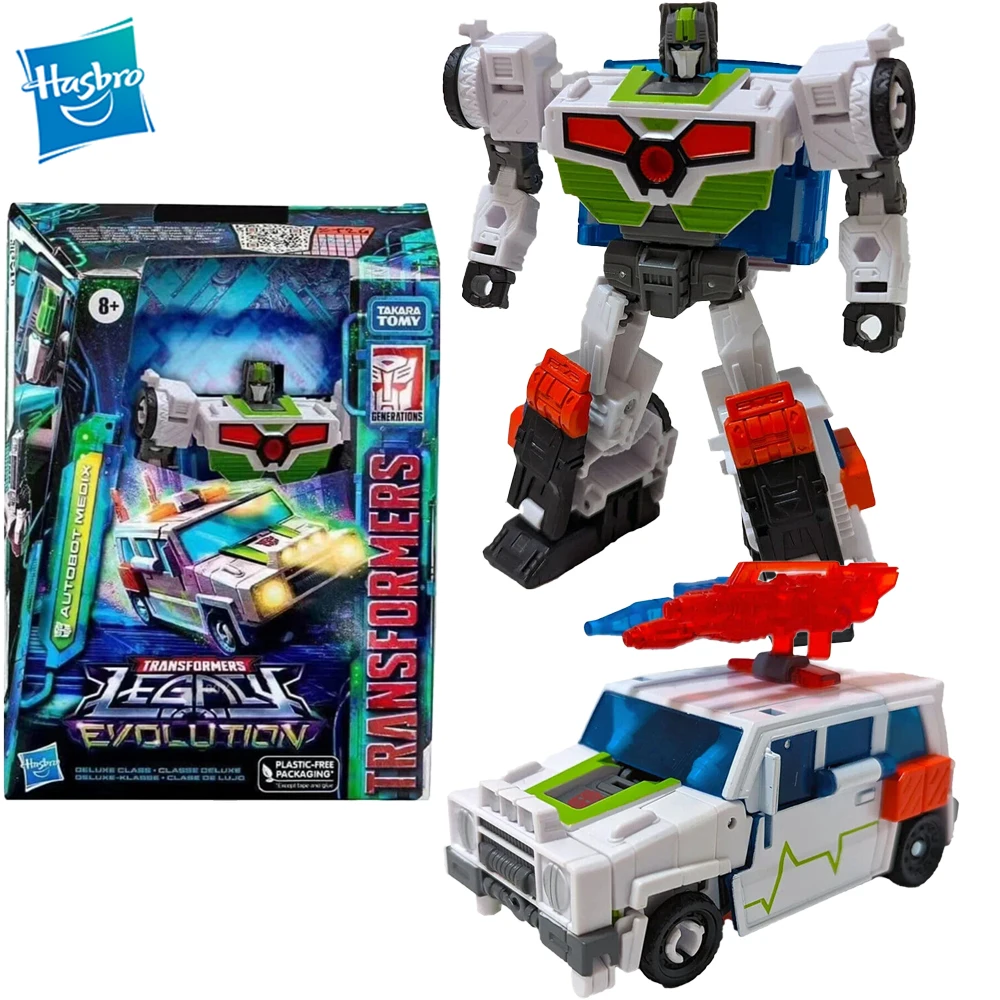 

[In Stock] Hasbro Transformers Legacy Evolution Deluxe Class Autobot Medix 5.5-Inch Action Figure Collectible Model Toys