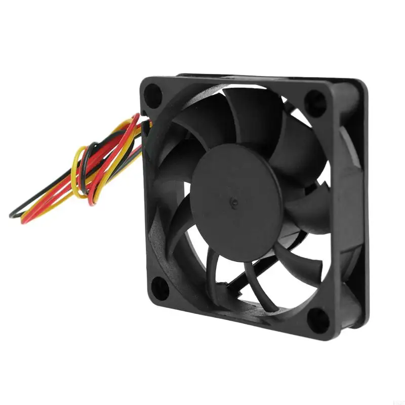 652F 60x60x15mm Fan 6015 12V for Brushless Computer Cooling Fan 3600RPM USB 3 Pin Sleeve Bearing PC Computer for Case Cool