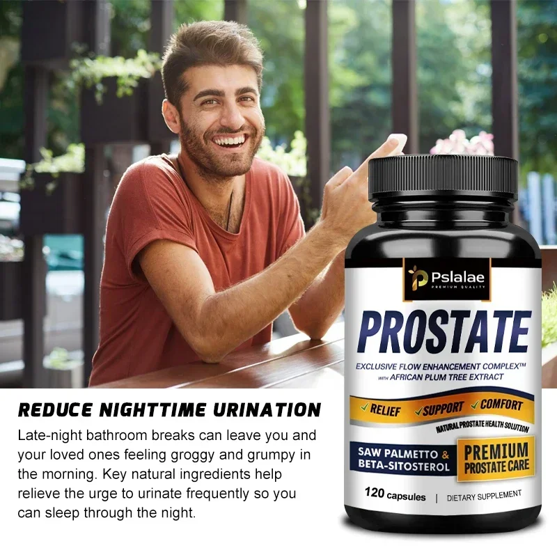 Prostate-Improves muscle mass and relieves bladder health and urinary frequency