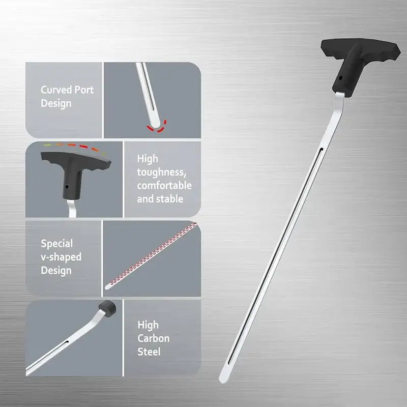 골프 그립 제거 도구 재사용 가능한 골프 클럽 그립 도구 V-그루브 그립 제거기 보호용 그립 제거 도구 골프 용품