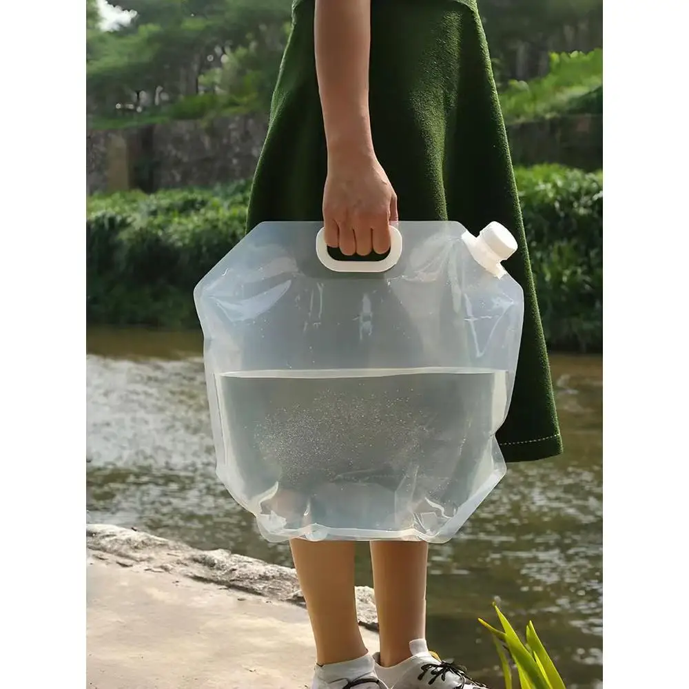 야외용 대용량 두꺼운 물주머니 휴대용 접이식 음악 축제 사이클링 여행 캠핑 등산용 소프트백