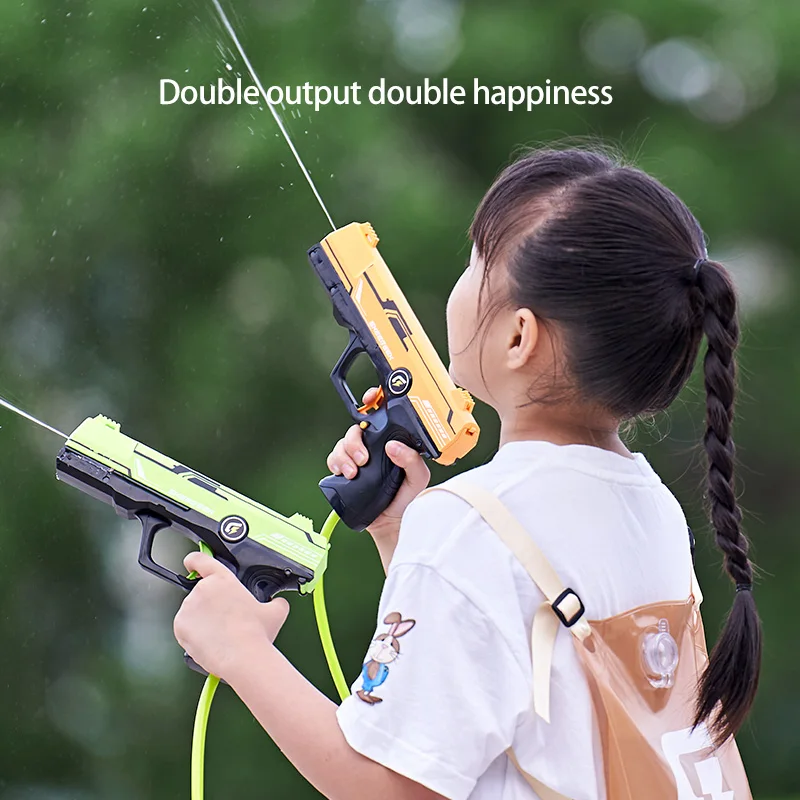 Electric Water Gun Toys Summer Beach Outdoor Beach Large-capacity Shooting Toy Swimming Pool Adult Boys Shooting Game Water Gun