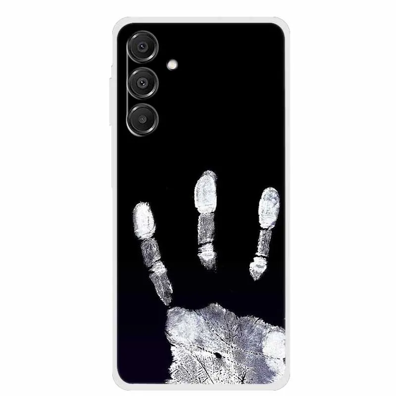 Clear Silicone Phone Case with Lovely Patterns - Transparent Protective Cover