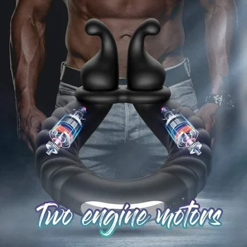 Male Sex Toys Delayed Ejaculation Vibrator Penis Massager Exercise Penis Toys 5
