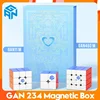 Gan 251m Air 460M 11M Mirror UV Magnetic Speed Stickerless 4x4 cube 3x3x3 Professional Magic Cube 2x2 Toys 1