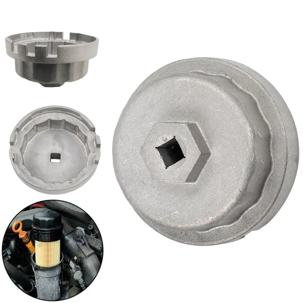 Chiave Filtro Olio GERUI Da 65mm 14-denti - Per Toyota, Lexus, Camry, RAV4, Highlander E Altri Modelli - Foto 3